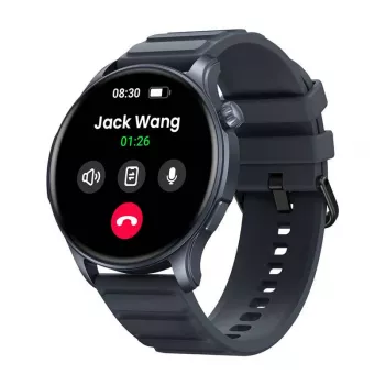 Smartwatch Zeblaze Btalk 3 Pro – 1,43 polegadas (3,63 cm) AMOLED, 466×466 px, ecrã tátil, 260 mAh, cinzento