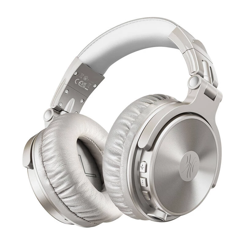 Auscultadores over-ear OneOdio Pro C A-AC12-01 prateado – Bluetooth, cancelamento de ruído
