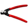 Tesoura para cabos Knipex 95 11 160 — 160 mm capacidade de corte, punhos ergonómicos