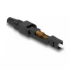Conector rápido de fibra ótica DeLOCK SC simplex macho UPC para montagem no local