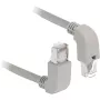 Cabo de rede DeLOCK 85871 Cat6a S/FTP 1m cinzento