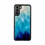 Capa para smartphone iKins para Samsung Galaxy S21+ – capa traseira de proteção, blue lake preto