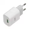 Carregador iBOX C-41 USB 2A, 1 porta USB, cabo microUSB, branco