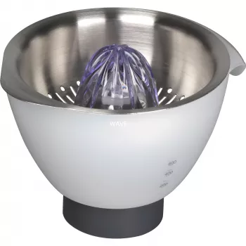 Acessório espremedor de citrinos Kenwood AT312 – 0,6 L, prateado/branco