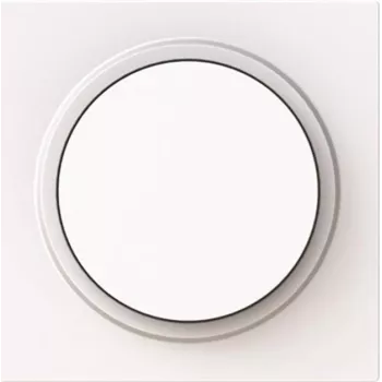 Placa central BJ 6540-44G-102 dimmer rotativo com botão rotativo branco 1 (2CKA006599A3052)