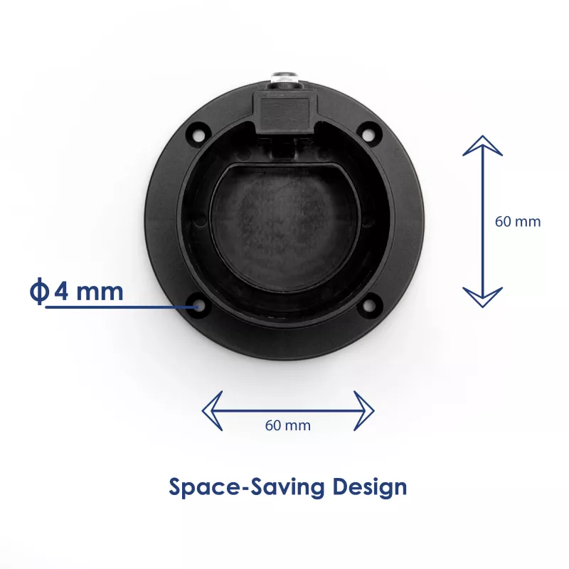 Akyga AK-SC-E01 Suporte de parede para ficha de carregamento EV Tipo 2