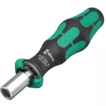 Chave de fendas com suporte de pontas Wera 0501492001 1/4 polegadas encaixe 120 mm