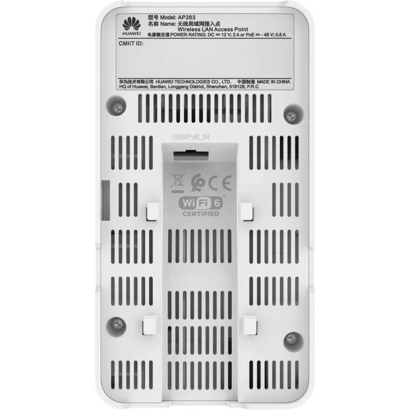 Ponto de acesso sem fios HUAWEI eKit AP263 2,4 GHz 5 GHz Wi-Fi 6
