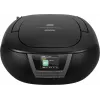 Sencor SPT 6200DB boombox com leitor CD/MP3 e rádio, DAB+/FM, Bluetooth, USB, AUX, 3 W, preto
