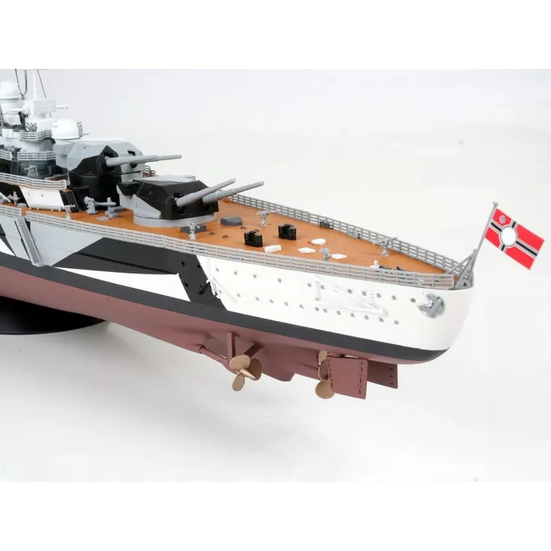 Maquete plástica de navio REVELL Tirpitz escala 1:350