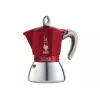 Bialetti Moka Induction cafeteira Moka 0,1 L vermelho prateado