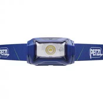 Lanterna frontal Petzl Tikka Core azul LED 100 lm USB recarregável