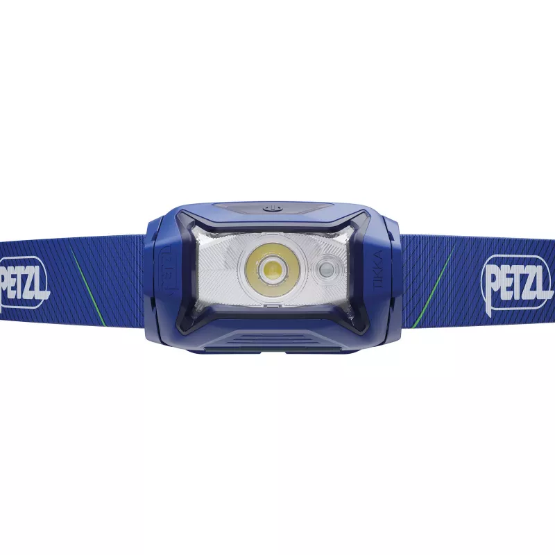 Lanterna frontal Petzl Tikka Core azul LED 100 lm USB recarregável