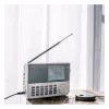 Rádio portátil Sangean ATS-909 X2 — branco — sintonizador digital AM FM SW