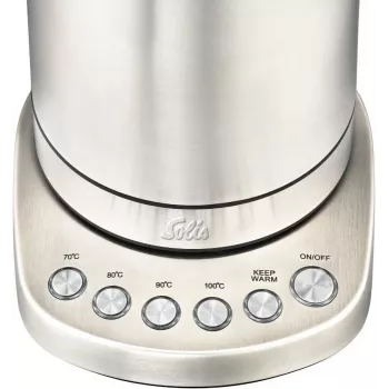 Chaleira elétrica Solis 1,7 L 2200 W aço inoxidável