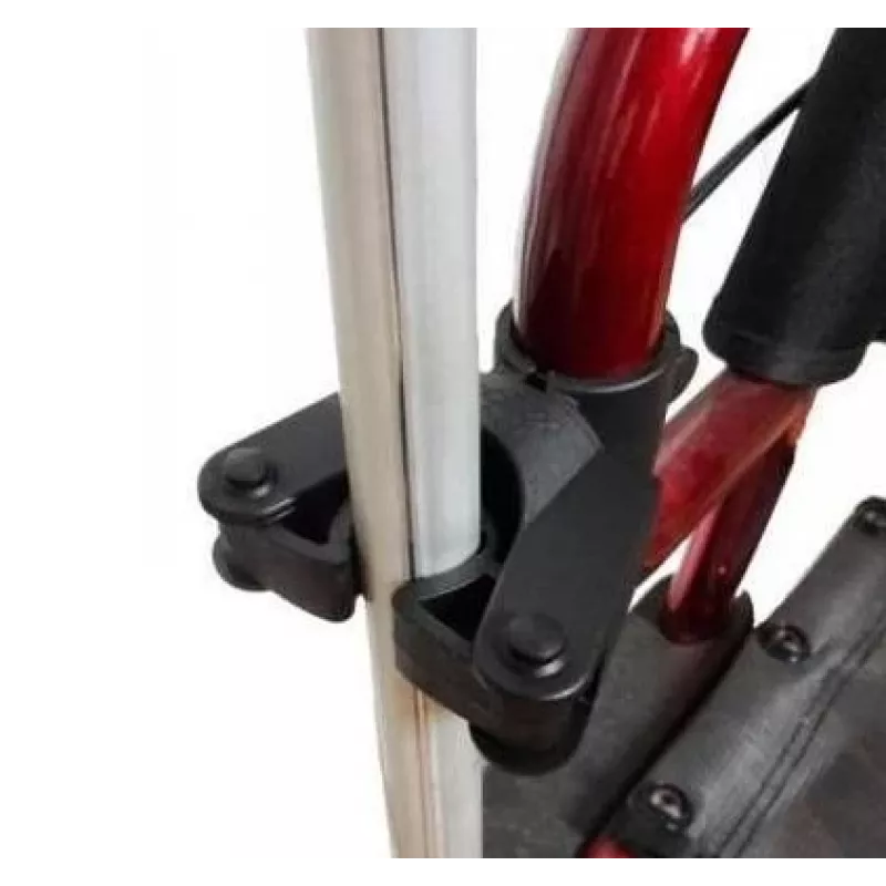 Suporte para muletas para cadeira de rodas