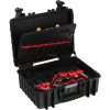 Knipex Robust23 Start Electrician conjunto de ferramentas de eletricista, 24 peças em mala, 00 21 34 HL S2