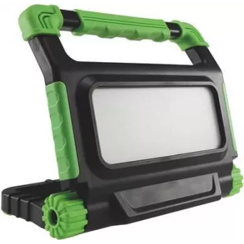 ChiliTec Foco de trabalho LED sem fios BSA-20 30 W 2400 lm, bateria 3,7 V 5,0 Ah e carregador (22941)