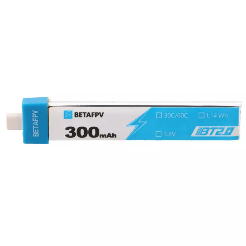 Conjunto de baterias para drone BetaFPV BT2.0 1S 300mAh pack de 8, 3,8V
