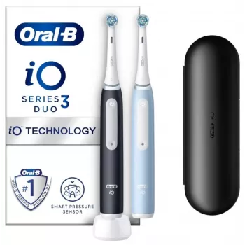 Escova de dentes elétrica Oral-B iO3 Series, preta