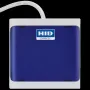 HID OMNIKEY 5022 CL (Azul Escuro) - Conector Curto de 13 cm - Ficha Padrão USB-A - Apenas Leitor Sem Contacto (13,56 MHz) - Compatível com CCID - Suporte de Cartão e Acessórios de Montagem Opcionais - MOQ 10