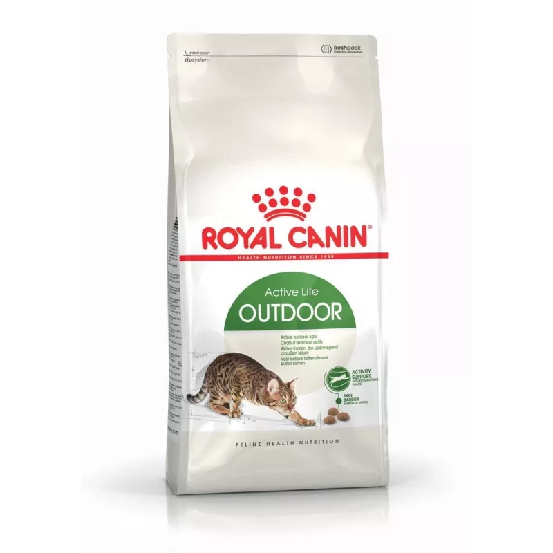 Ração seca para gatos Royal Canin Active Life Outdoor 4 kg — adulto, aves, 30% proteína, 20% gordura