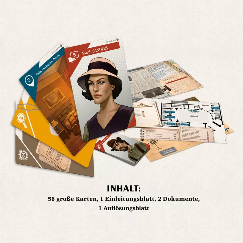 Suspects: Eternal Curse, jogo de cartas