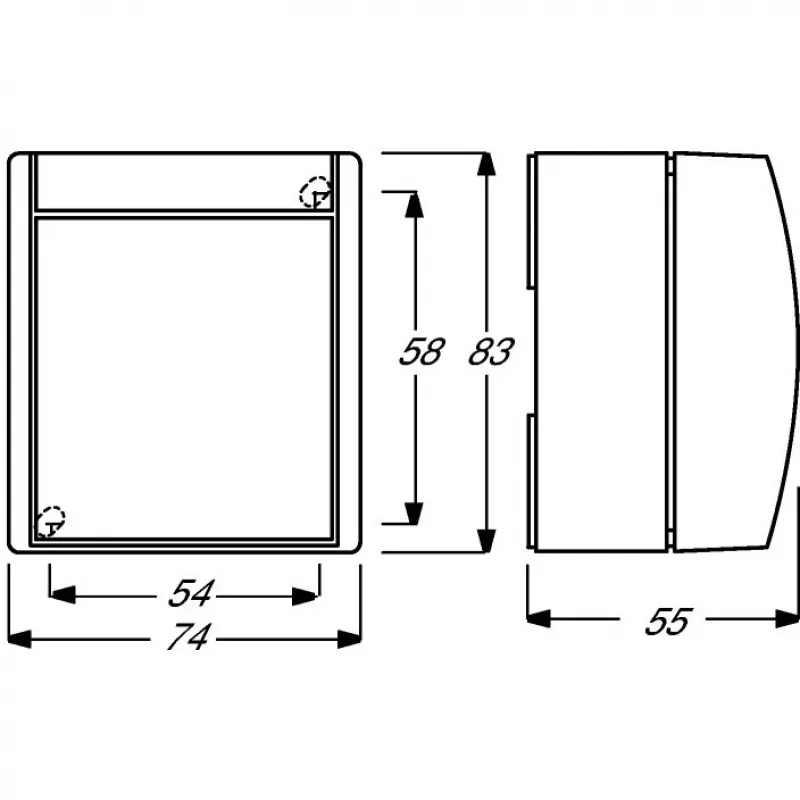 BUSCH-JAEGER interruptor/botão de estores 2601/4W-54 ocean branco alpino IP44 2601/4W-54 (2601/4W-54)