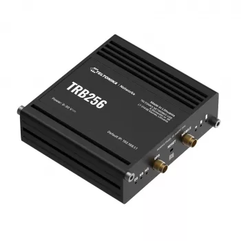 Router LTE M1/NB-IoT | TRB256 | 10/100 Mbit/s | Ethernet LAN (RJ-45) 1 porta | Suporte Mesh Não | MU-MiMO Não | 4G