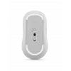 Rato Lenovo Yoga ambidestro Bluetooth ótico 4000 DPI branco, 8 botões, roda