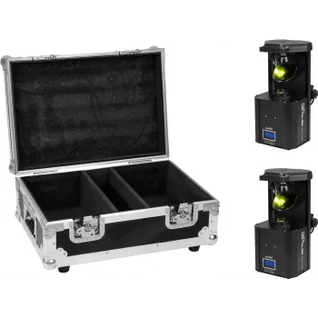 Scanner LED EUROLITE TSL-350 2x COB — scanner de iluminação de palco com dois LEDs COB