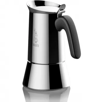 Cafeteira Moka Bialetti Venus 0,2 L aço inoxidável, adequada para indução, 4 chávenas