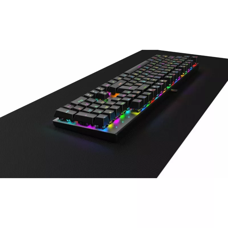 Teclado Gaming Incase IKG-443 Mecânico, RGB, layout alemão