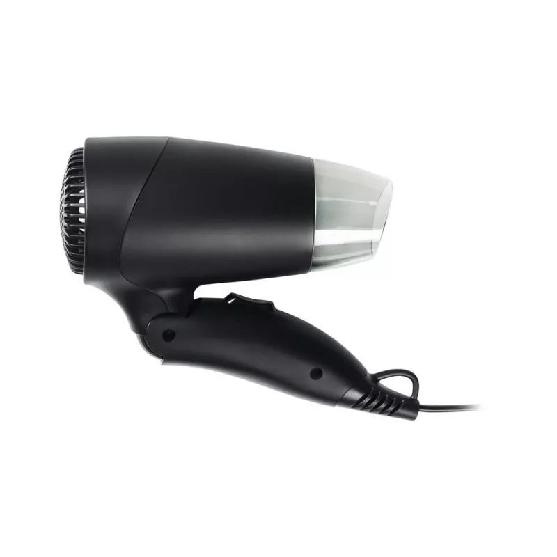 Secador de cabelo Tristar HD-2460, 1200W, 2 níveis de temperatura, preto