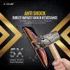 Película de proteção de ecrã X-ONE Extreme Shock Eliminator para iPhone X — preto, resistente a choques, durável