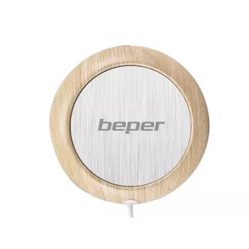 Aquecedor de canecas Beper P201UTP003 Silver Wood