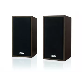 Altifalantes IBOX IGLSP1 com fios 2.0 altifalantes de mesa 10 W Cherry