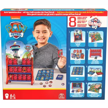 Paw Patrol: Games HQ - Coleção de jogos, jogo de família