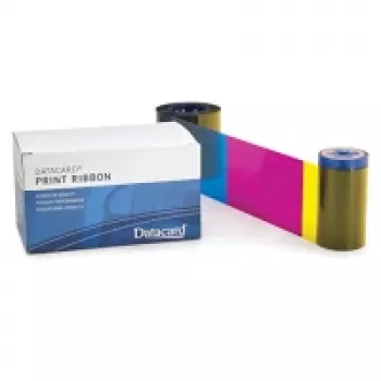 Datacard YMCKT - cor (ciano, magenta, amarelo, preto resina, verniz) - fita (cor) - para Datacard SD20, R010 (534700-004-R010)