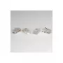 Conector ROLINE - CAT 6e - UTP - transparente (embalagem de 10)