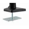 Suporte de monitor de secretária GEMBIRD MA-DA3-03, 3 braços, mola a gás, VESA 75–100x100, suporta 3 ecrãs até 27 polegadas, máx. 18 kg, preto