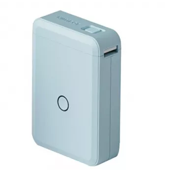 Impressora de etiquetas NIIMBOT D110_M Azul – impressora de etiquetas térmica direta portátil e sem fios, 300×300 DPI, 102 mm/s, largura máxima de impressão 10,8 cm