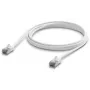 Cabo de rede Ubiquiti UACC-Cable-Patch-Outdoor-C6A-2M-W RJ-45 Cat6a 2m branco
