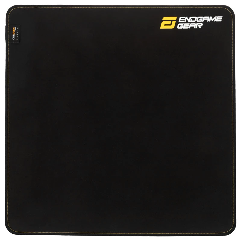 Tapete de rato gaming Endgame Gear MPX390 — 390×390 mm, superfície de tecido, base de silicone antiderrapante, preto