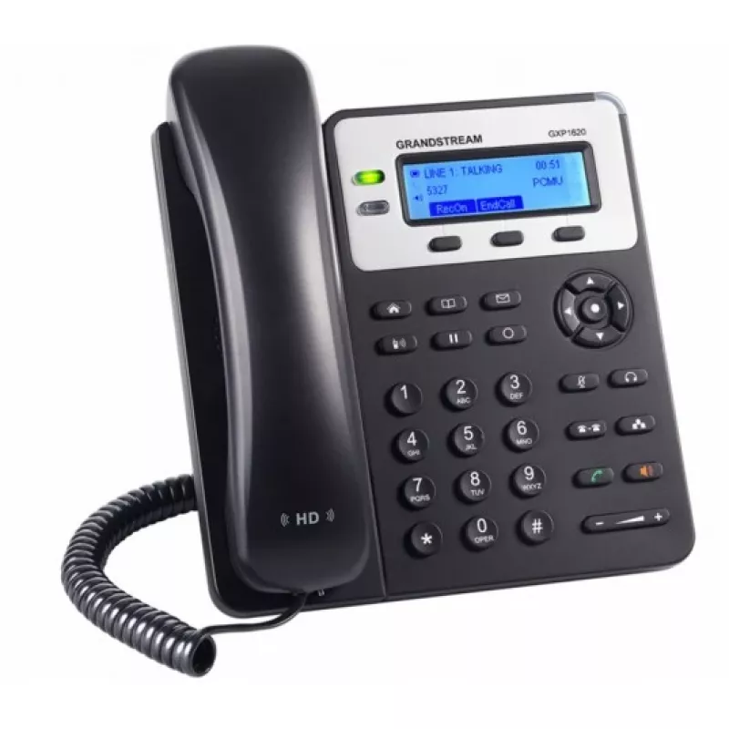 Grandstream GXP1620 - Telefone VoIP - Conferência tripla