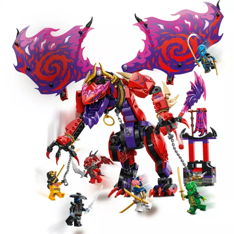 LEGO NINJAGO 71832 Thunderfang Dragões do Caos