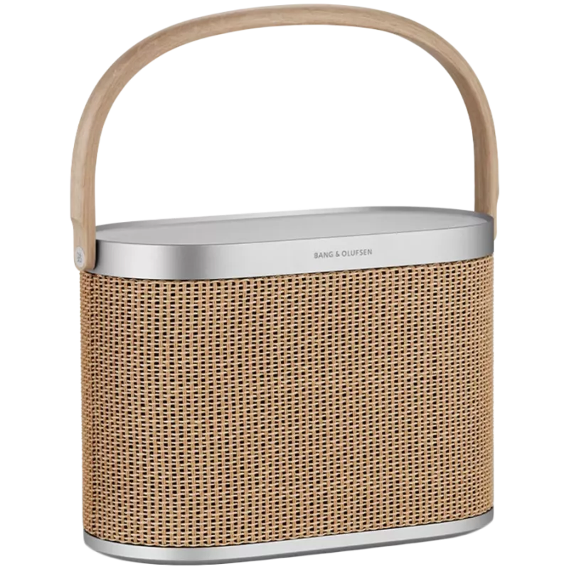 Altifalante Beosound A5 Nordic Weave (revestimento Nordic Weave/pega carvalho)
