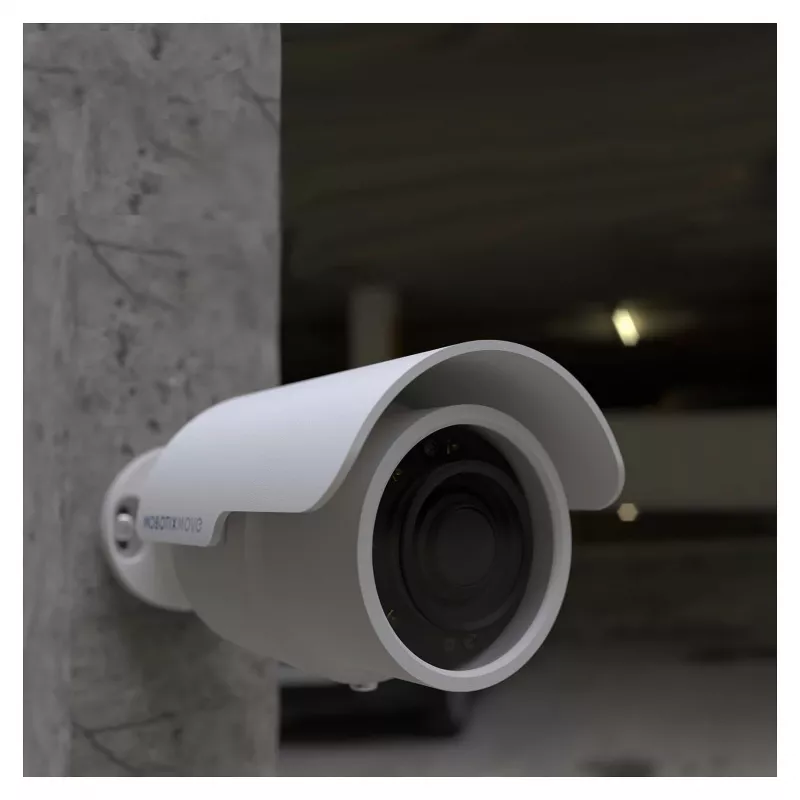 Câmara de vigilância IP Mobotix MOVE Bullet 1920x1080 Interior Exterior Com fios