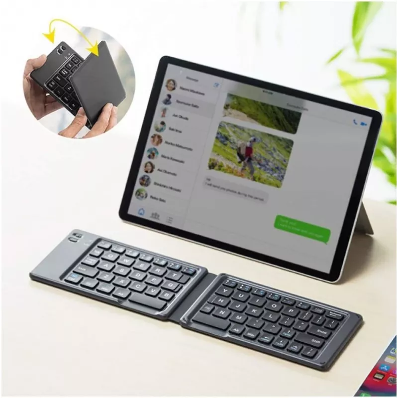 Teclado sem fios dobrável Bluetooth 3.0