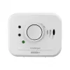Detetor de monóxido de carbono FireAngel NM-CO10X modelo com interface com interface com fios para segurança doméstica